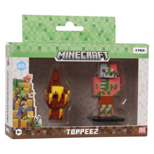 Minecraft Toppeez 2-pack Blaze & Zombie Piglin