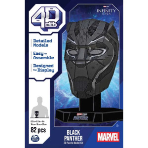 4D Build Palapelillä Marvel Black Panther