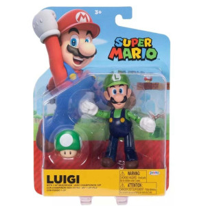Super Mario Hahmo 10cm W47 Luigi