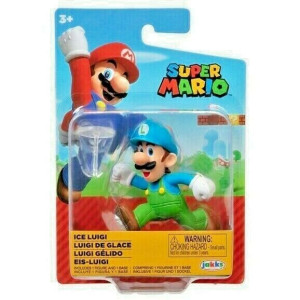 Super Mario Hahmo 5cm W55 Ice Luigi