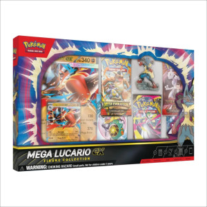 Pokemon Mega Lucario ex Figure Collection Box