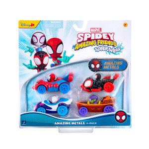 Spidey Amazing Friends Amazing metals 4-pack
