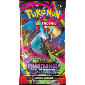 Pokemon Mega Evolution Phantasmal Flames Booster