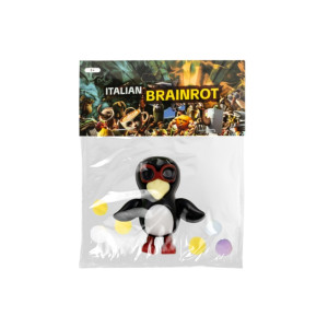 Italian Brainrot Taba Squishy Frulli Frulla (Lintu)