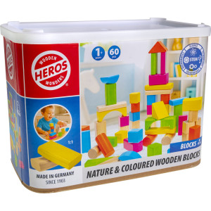 Heros Blocks Puupalikat 60 kpl