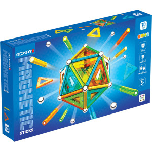 Geomag Magnetic Sticks Gems 70 osaa