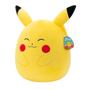 Squishmallows 35cm Pokemon Happy Pikachu
