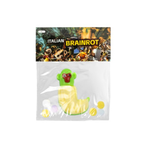 Italian Brainrot Taba Squishy Chimpanzini Bananini