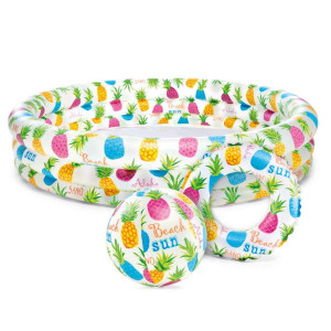 INTEX-allas uimarenkaalla ja rantapallolla