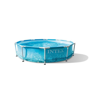 INTEX Beachside Metal Frame Pool Set (sis. pumpun) 4485l