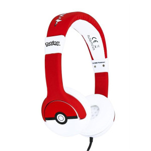 Pokemon Pokeball Headphones Kids