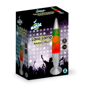 Laavalamppu Rainbow Effect 48cm