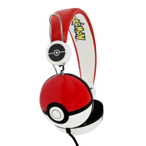 Pokemon Pokeball Tween Dome Stereo Headphones 