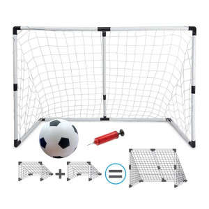 Jalkapallomaali asetettu 2-in-1