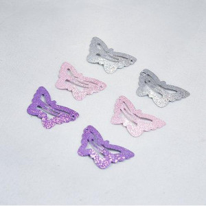 Busy Lizzie Hair clips Fjäril Glitter