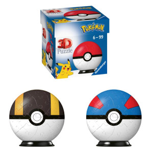 Pokémon Puzzle Pokeball 55 pcs