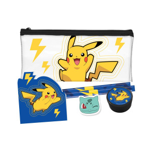Pokemon Läpinäkyvä penaali sisällöllä