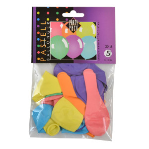 Pyöreät ilmapallot 20 p