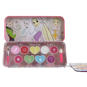 Disney Princess Lip & Face Makeup Tin