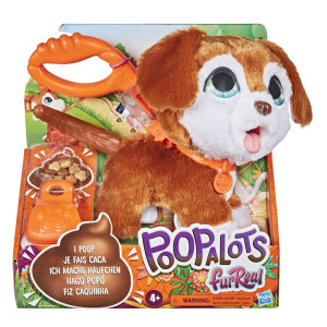 FurReal Poopalots Big Wags Dark Brown 20cm