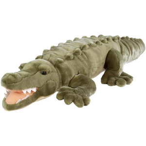 Wild Republic Jumbo Stuffed Animal Crocodile 