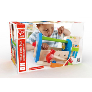 Hape Fix-It Puinen työkalulaatikko