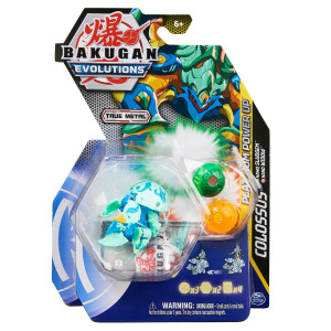 Bakugan Evolutions Platinum Power Up Colossus Blue