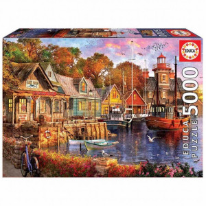 Educa The Harbour Evening Puzzle 5000 pc