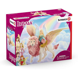 Schleich Bayala Fairy on winged Lion 70714
