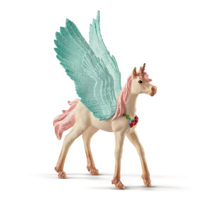 Schleich Bayala Adorned Unicorn Pegasus foal 70575