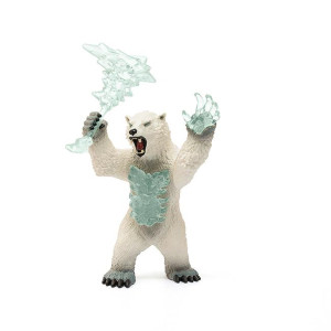 Schleich Eldrador Blizzard Bear with Weapon 42510