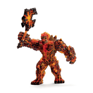 Schleich Lava Golem with Weapon 42447