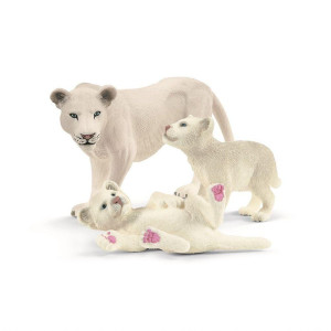 Schleich Wild Life Lion Mother with Cubs 42505