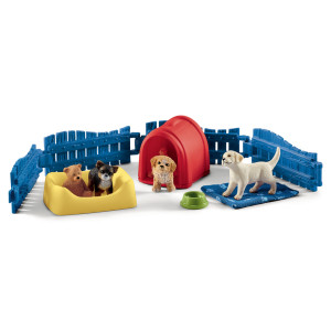 Schleich Puppy Pen 42480