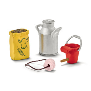 Schleich Feed for Cow and Calf 42291