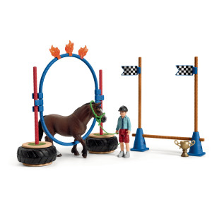 Schleich Pony Agility Race 42482