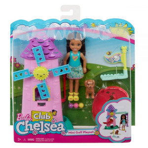 Barbie Club Chelsea Play set Mini golf FRL85