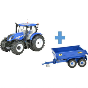Britains New Holland T6 traktori Trailer Lelusarja