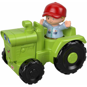Fisher-Price Little People Fordon Tractor Green