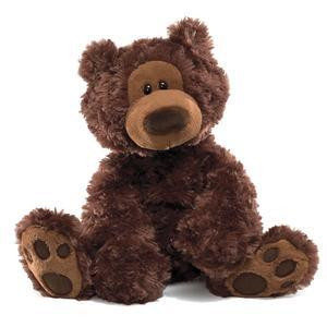 Gund Philbin Teddy bear Chocolate Brown