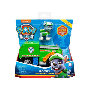 Paw Patrol Hahmo ajoneuvon kanssa Rocky