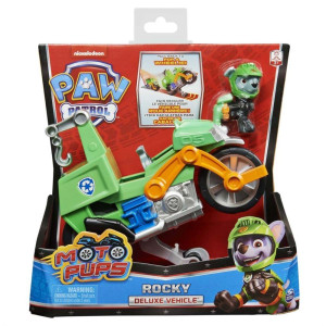 Paw Patrol Moto Pups Deluxe ajoneuvo Rocky
