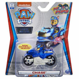 Paw Patrol True Metal 1-pack Chase Moto Pups