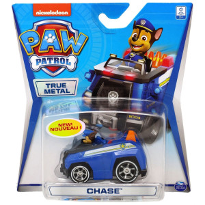 Paw Patrol True Metal 1-pack CHASE Valkoiset renkaat