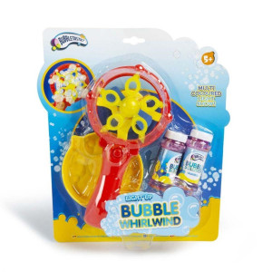 Bubbletastic Light Up Bubble Whirlwind Red