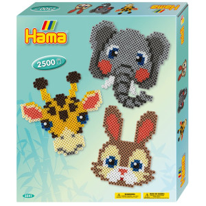 Hama Midi Gift Box Zoo 2500 pcs