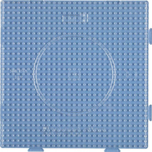 Hama Midi Bead Plate Square Large Tranparent
