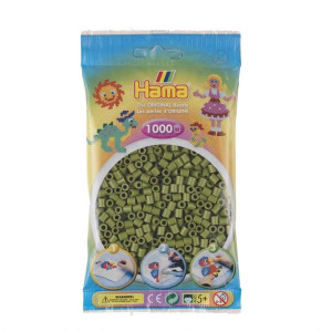 Hama Midi Olive Green 1000pcs 207-84