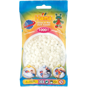 Hama Midi Luminous Green 1000pcs 207-55
