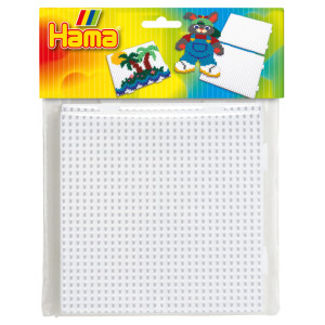 Hama Midi Bead Plate Square 2-Pack